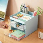 Desk Organiser with Drawer - Image 4